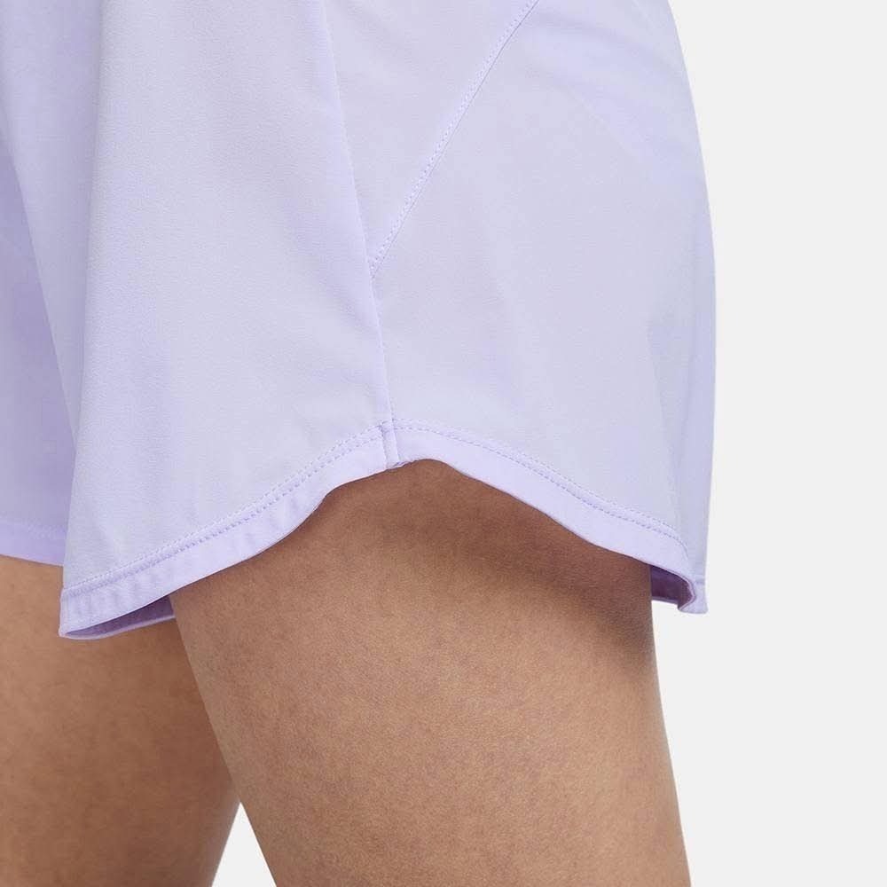 女子 NIKE AS W NK BLISS 反光LOGO 吸濕排汗 彈性 慢訓練短褲-細節圖4