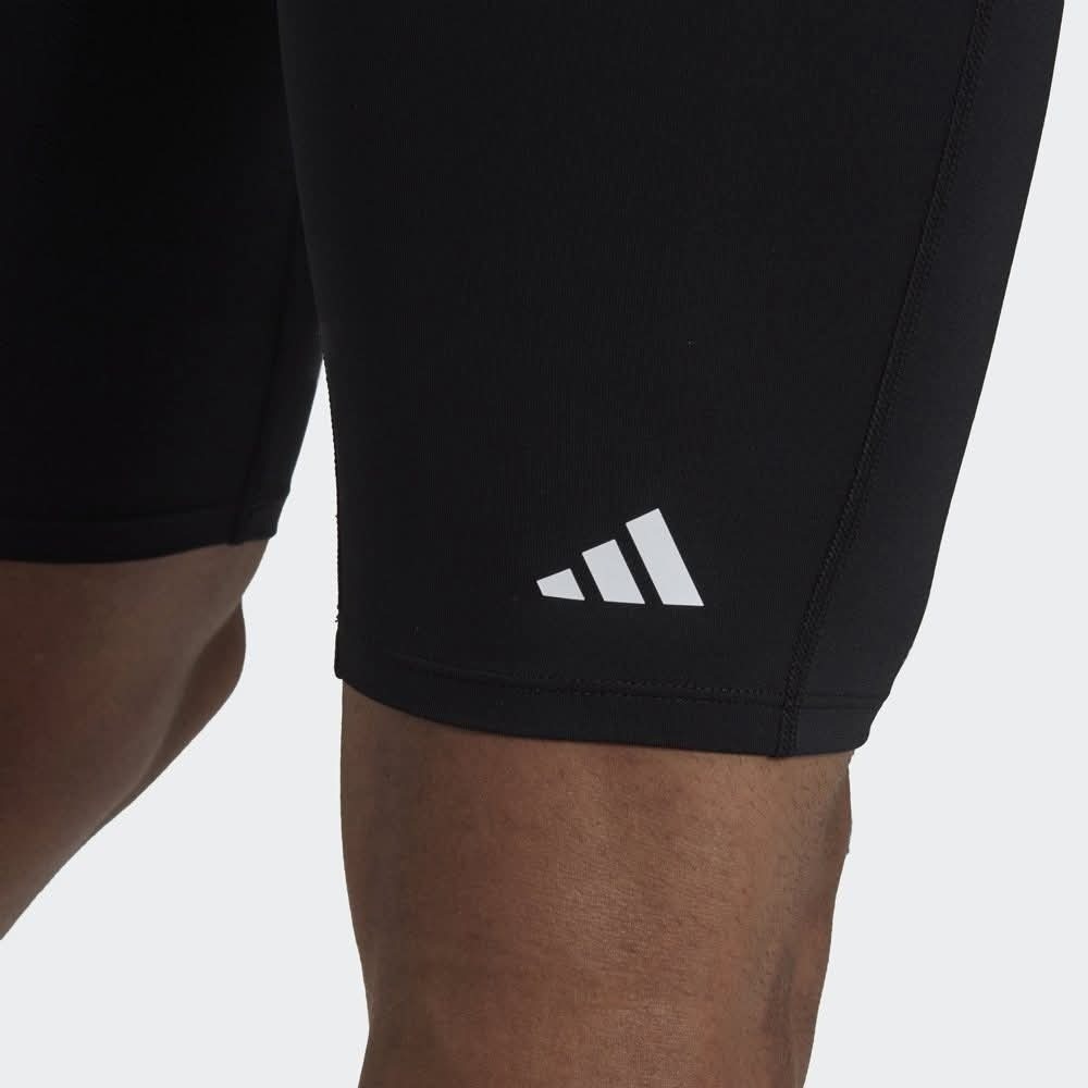 男子 ADIDAS TECHFIT 黑色 吸濕排汗 訓練 運動 短束褲 緊身短褲 定價990-細節圖5