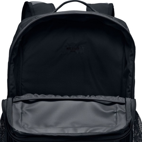 Nike Utility Speed 後背包 氣墊背帶 大容量 黑 CK2668-010-細節圖4