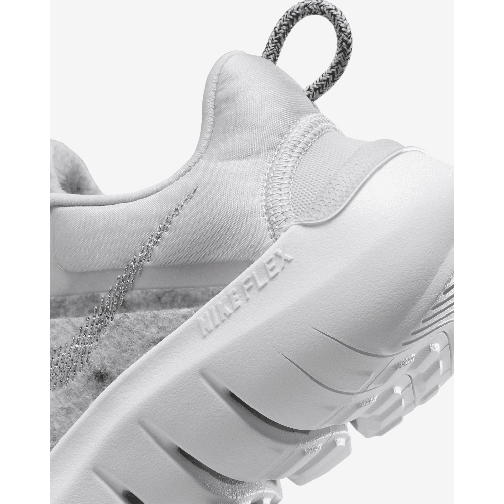 女款 Nike Flex Run 2021 灰色 反光 輕盈 赤足系列 休閒 慢跑鞋-細節圖6