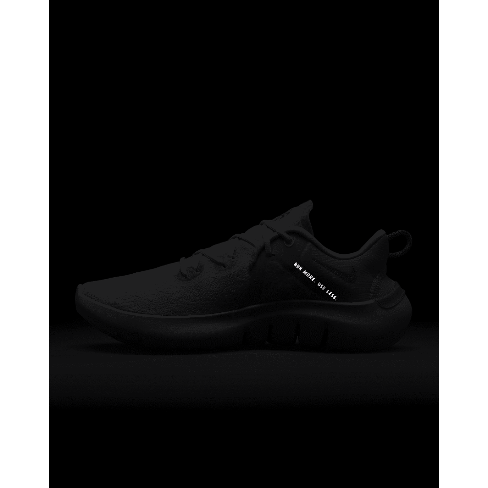 女款 Nike Flex Run 2021 灰色 反光 輕盈 赤足系列 休閒 慢跑鞋-細節圖8