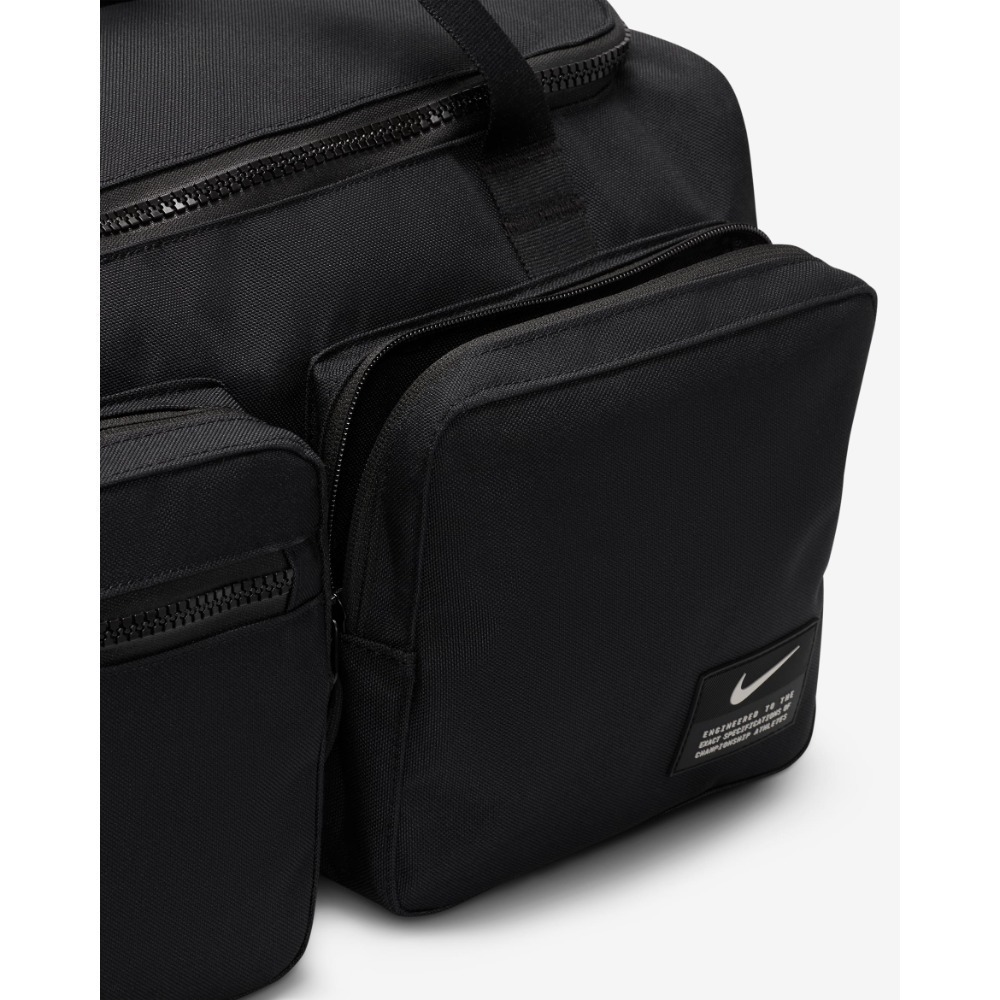 Nike Utility Power 2.0 黑色 背帶氣墊 訓練袋 側背包 肩背包 旅行袋 CK2795-010-細節圖6