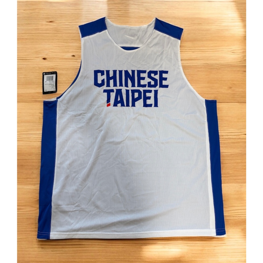 客制 NIKE DRI-DIT 中華隊 雙面 籃球背心-細節圖2