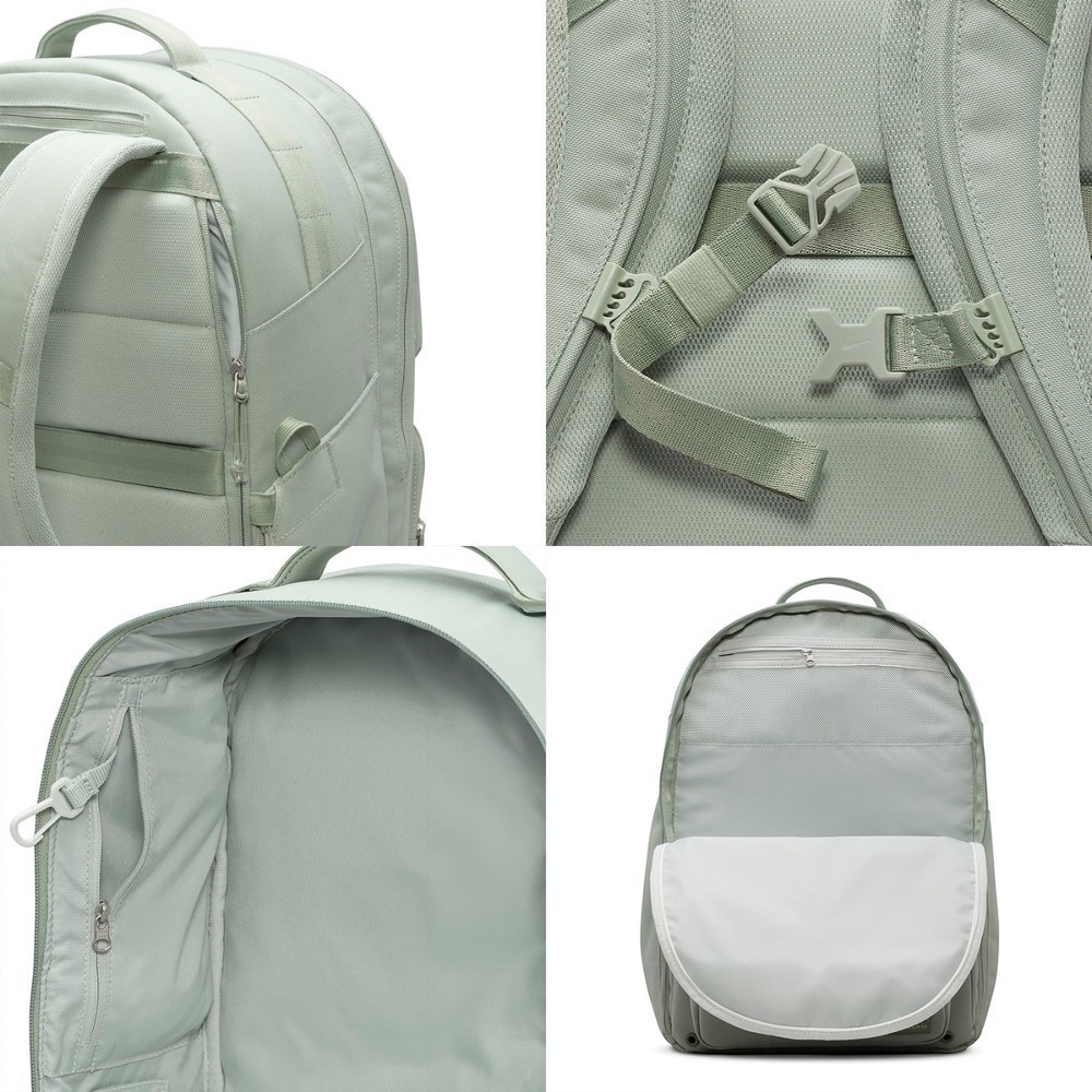 Nike Utility Power 16吋筆電包 多口袋 大容量 後背包(FN4120-370)-細節圖7