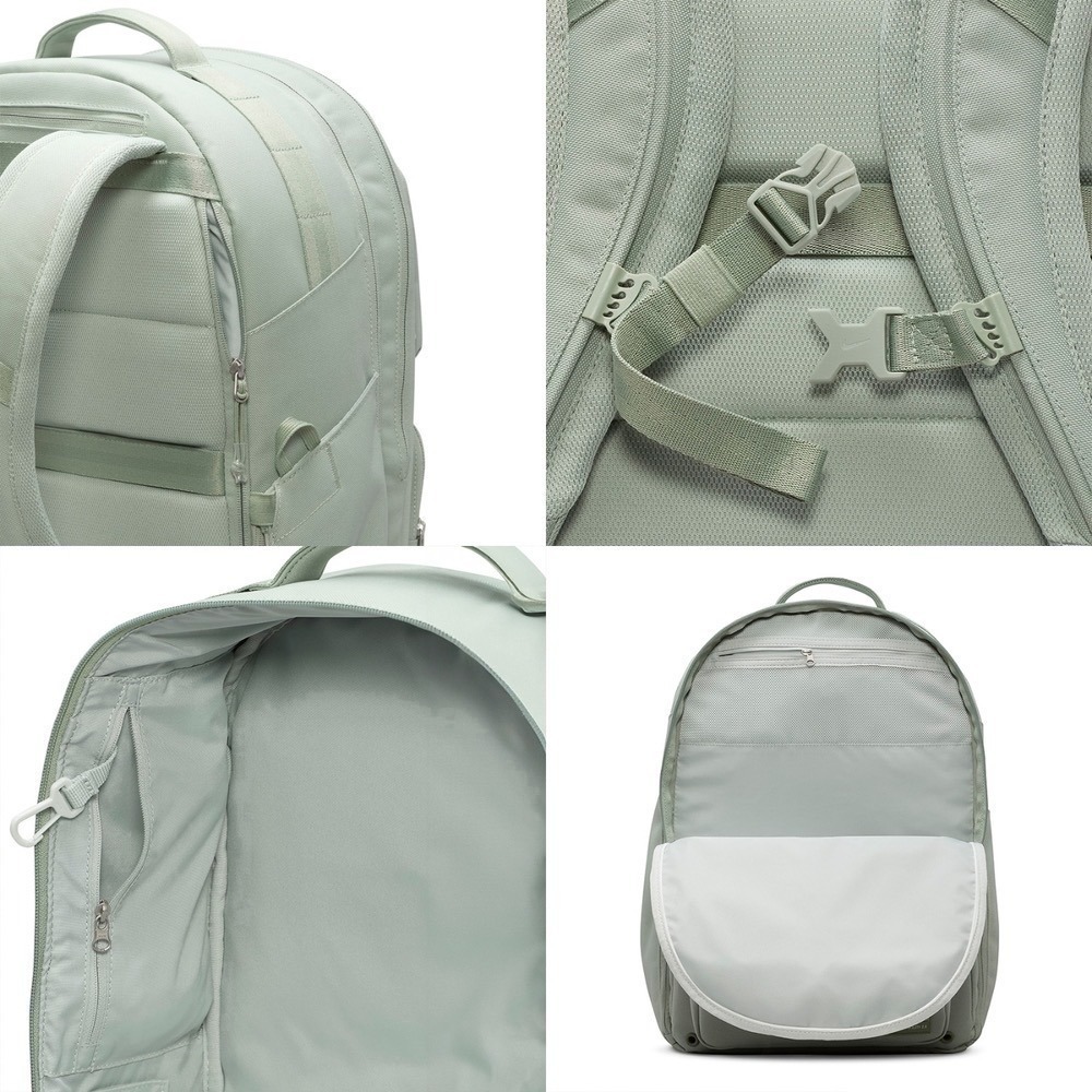 Nike Utility Power 16吋筆電包 多口袋 大容量 後背包(FN4120-370)-細節圖7
