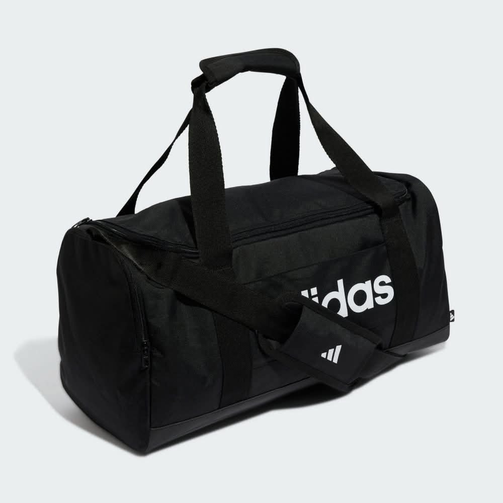 ADIDAS LINEAR DUFFEL S 黑色 旅行包 側背包 手提包 健身包-細節圖5