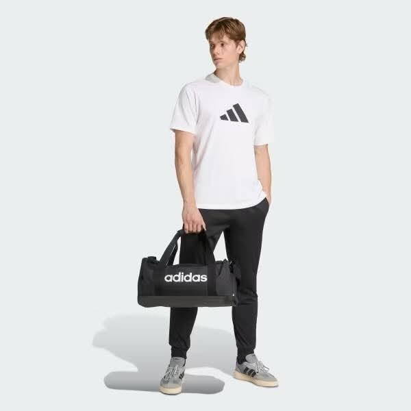 ADIDAS LINEAR DUFFEL S 黑色 旅行包 側背包 手提包 健身包-細節圖8