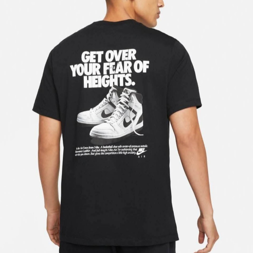 男子 NIKE NSW TEE NIKE AIR GX 黑色 棉質 短袖上衣 定價1180-細節圖8