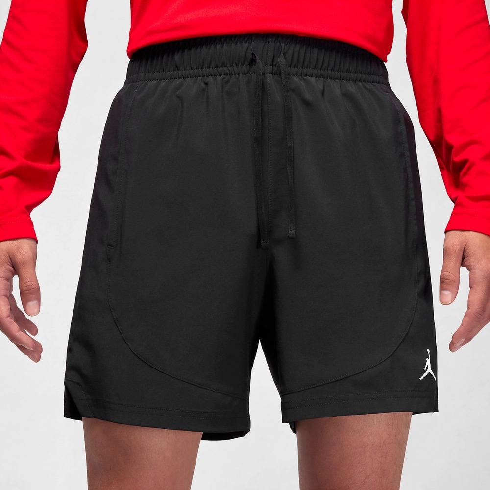 男子 Jordan Dri-FIT Sport Shorts 黑色 速乾 運動短褲-細節圖2