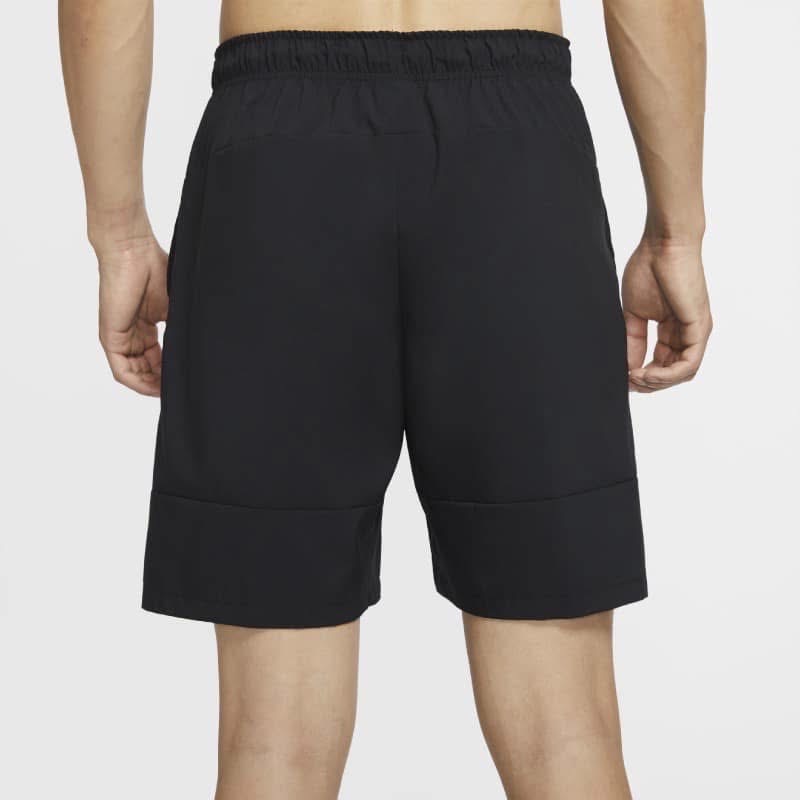 男子 NIKE DRY-FIT FLEX 黑色 透氣 排汗 運動 訓練短褲-細節圖2