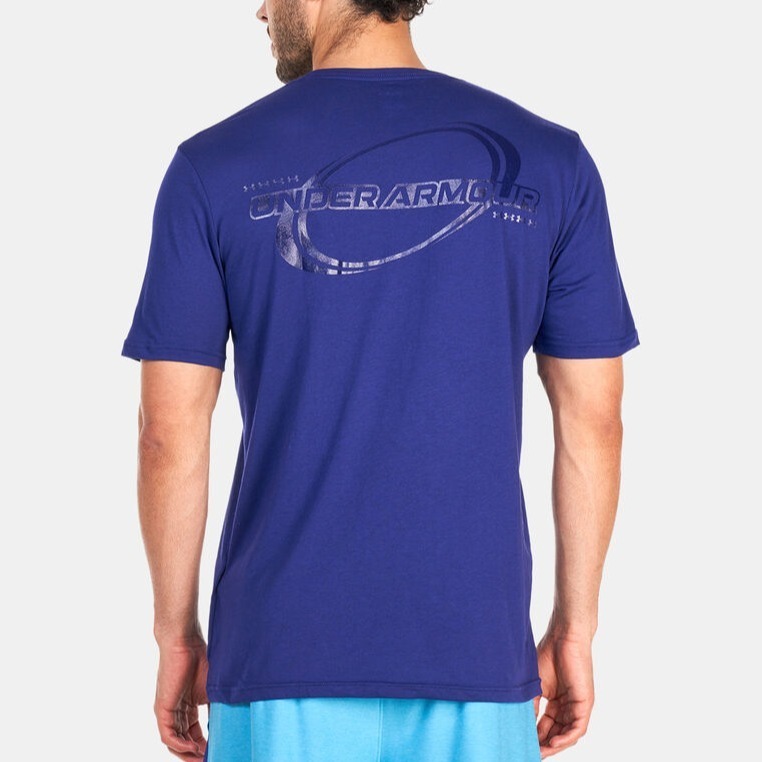 男子 UA Training Graphics 訓練 短T-Shirt 美版偏大 紫色 定價1080-細節圖2