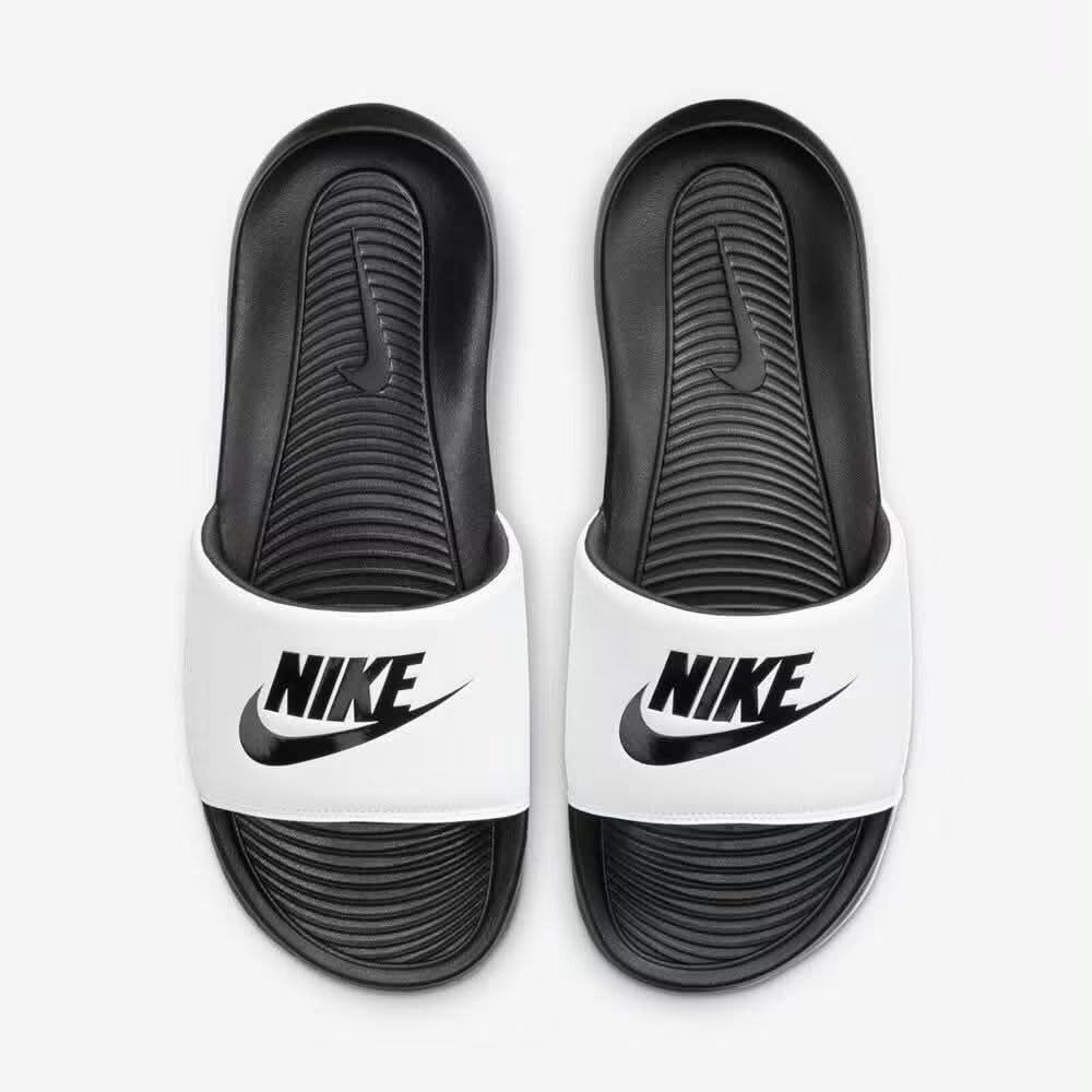 NIKE VICTORI ONE SLIDE 白黑 運動拖鞋