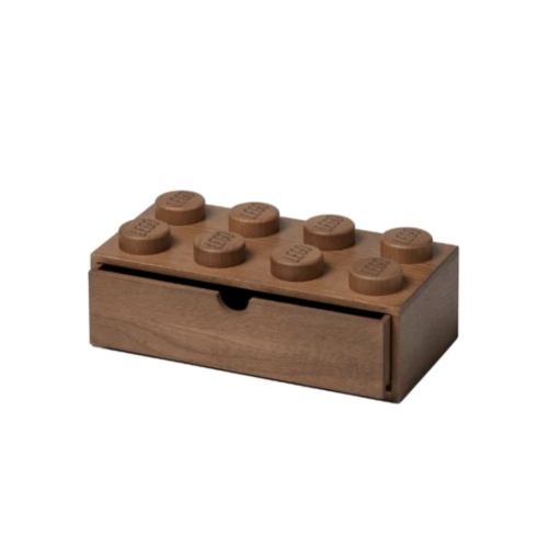 丹麥 北歐地區限定 LEGO 3001 樂高 木製收納櫃 抽屜 橡木實木 無現貨 預定