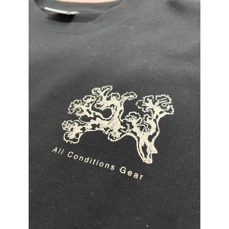 Nike ACG 厚版 長袖 大自然圖樣 size M-細節圖2