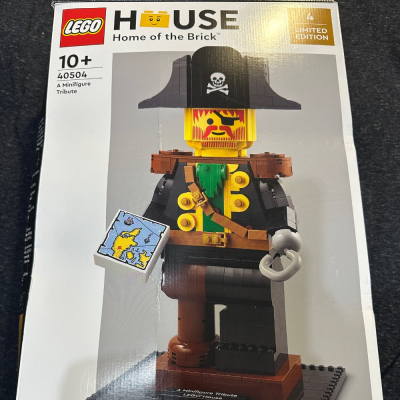 Lego 樂高40504全新 紅鬍子海盜船長