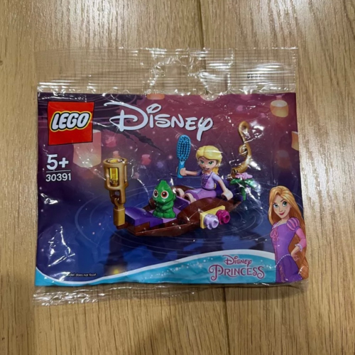 全新未拆 現貨 正版 LEGO 30391 長髮公主與船 變色龍 拼砌包