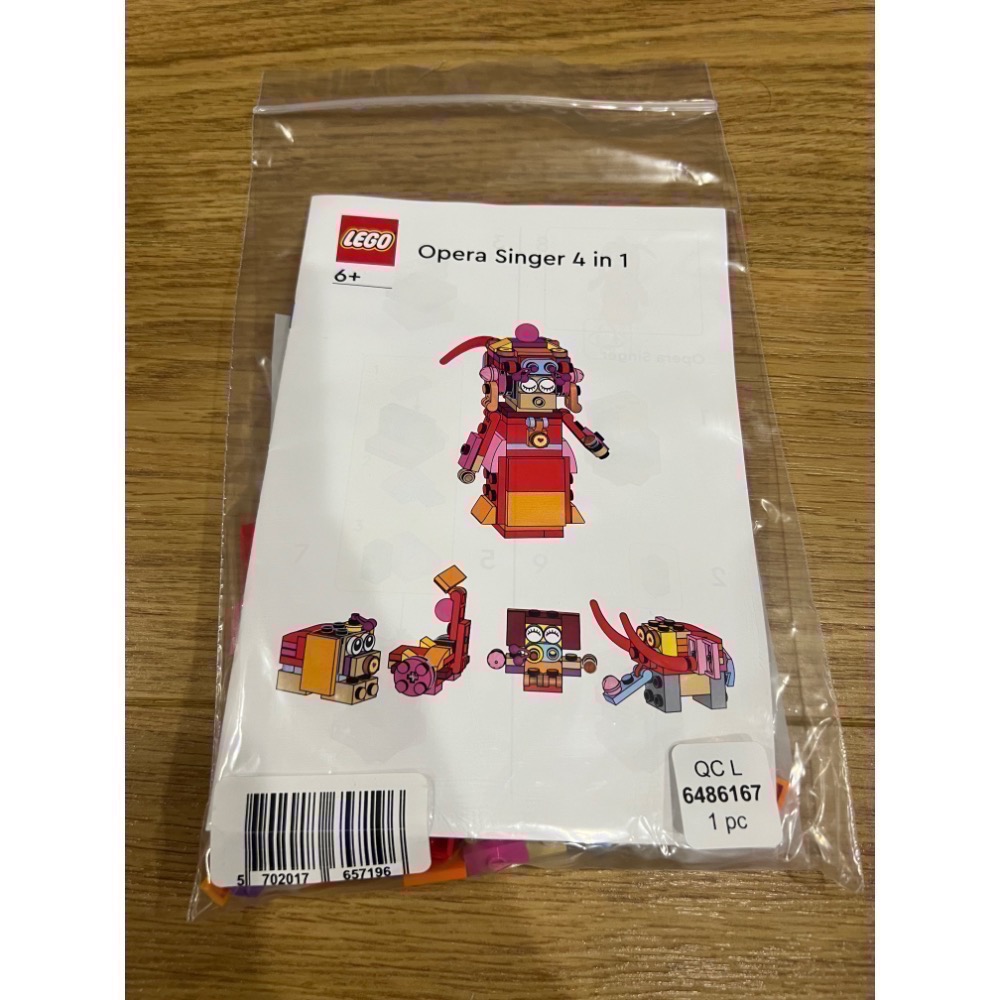 全新未拆 現貨出清 正版 LEGO 6486167 新春積木 龍年 台北統一時代限定-細節圖2