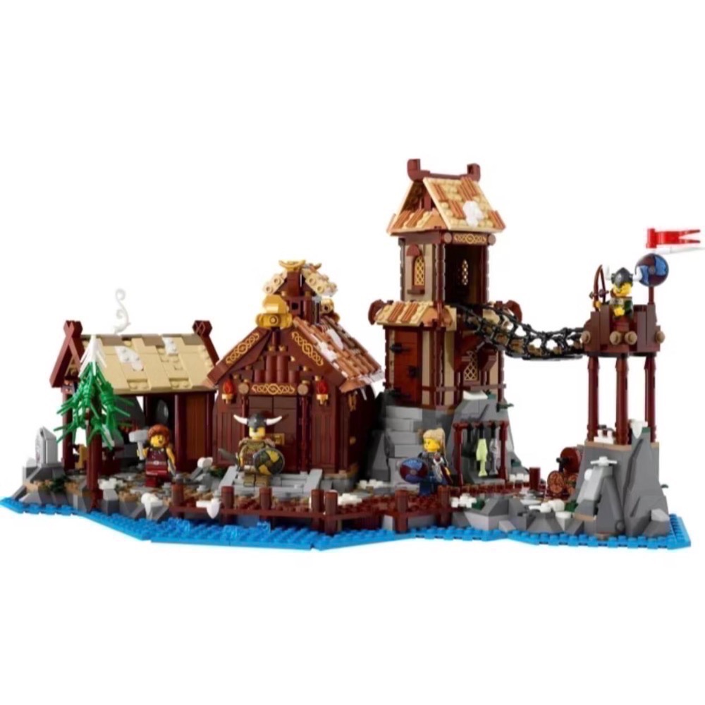全新未拆 現貨 正版 Lego 21343 維京村莊 IDEAS系列-細節圖2