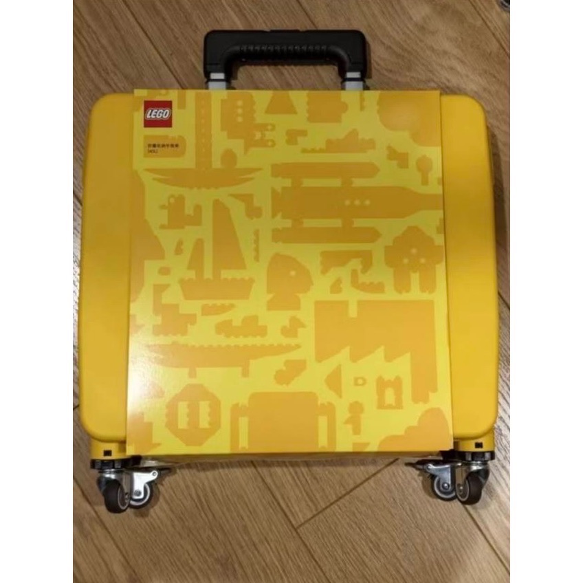全新未拆 正版 樂高 四輪拉桿車 推車 台北統一時代樂高快閃限定滿額禮-細節圖3