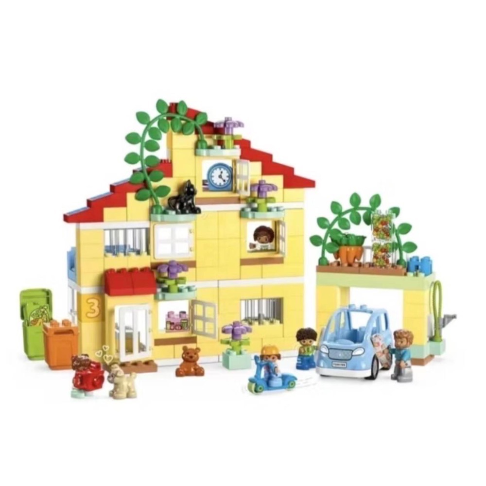 全新未拆 現貨出清 正版 LEGO Duplo 10994 三合一城市住家 得寶系列-細節圖2