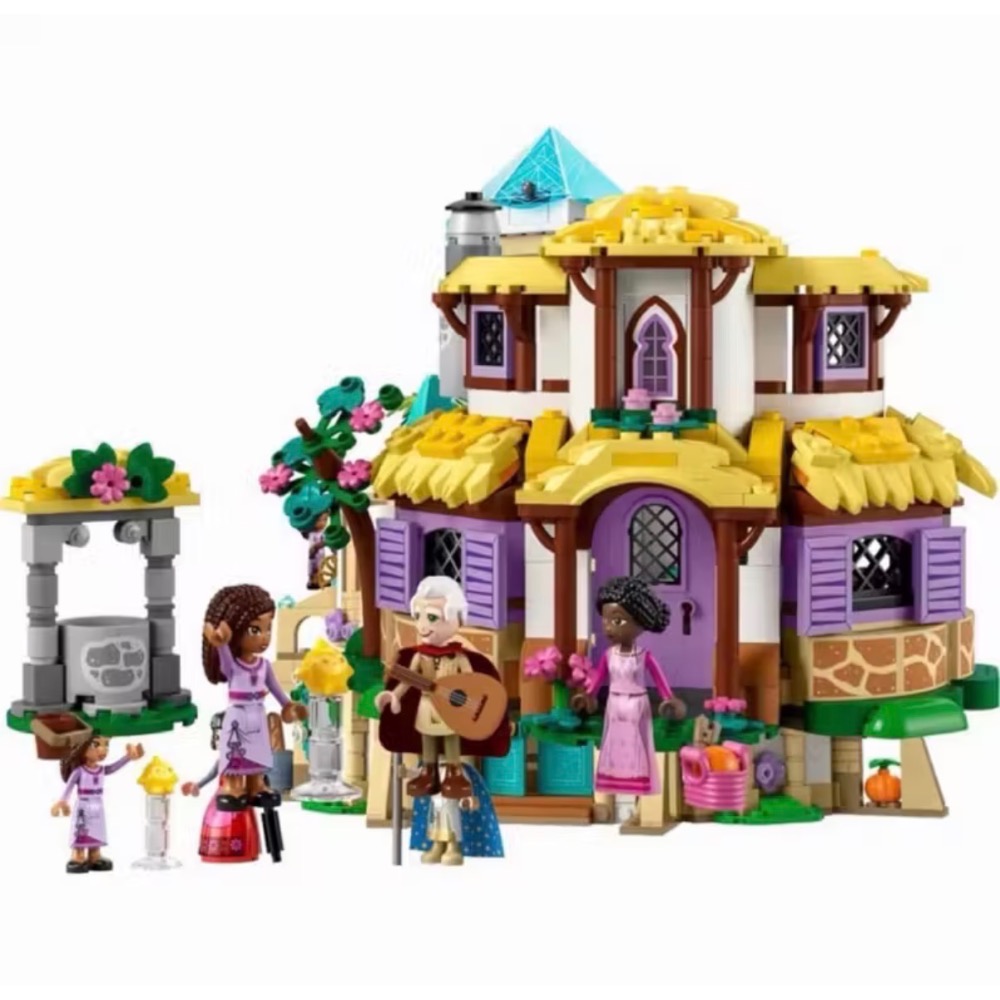 全新未拆 現貨出清 正版 LEGO 43231 迪士尼 星願 阿莎的小屋 迪士尼系列-細節圖2