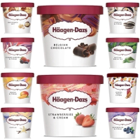 【最低每杯 $58】哈根達斯 100ml 迷你杯 +1＝1杯。552↑免運。領券最低每杯$58.4