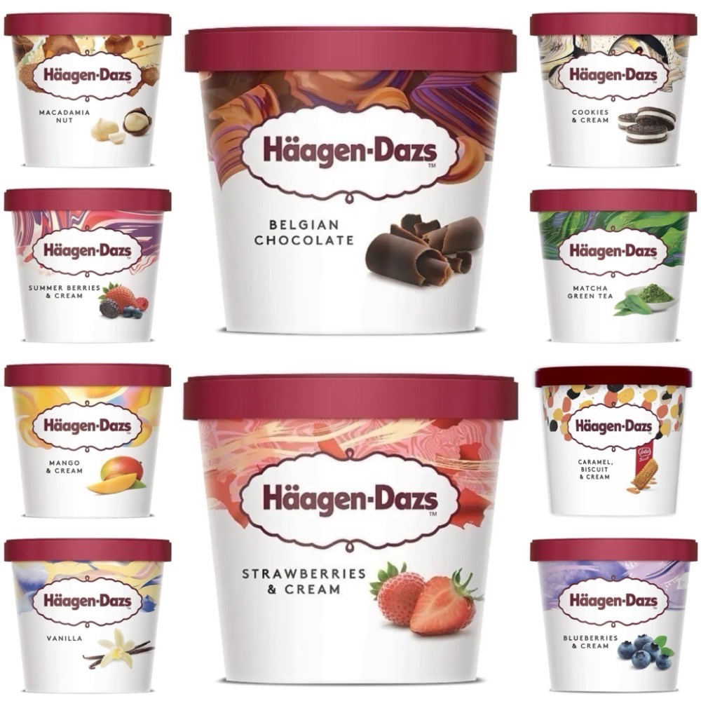 【2026元旦促銷】哈根達斯 100ml 迷你杯 +1＝24杯。限量＋免運。領券最低每杯$54.4-規格圖2