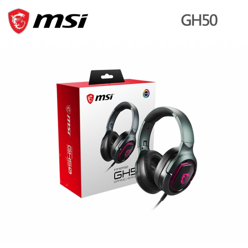 MSI 微星 Immerse GH50 耳罩式電競耳機