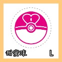 🇹🇼 [LW017] 🌈光敏印章 委託訂製 私人收藏 精靈球 寶可夢 大師球  客製化 表揚鼓勵 姓名章-規格圖8