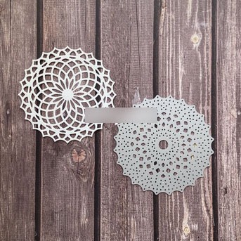 [CT987]《絢麗圓花》DIY相冊卡片製作工具切割模板切割刀模 TBABB-細節圖2