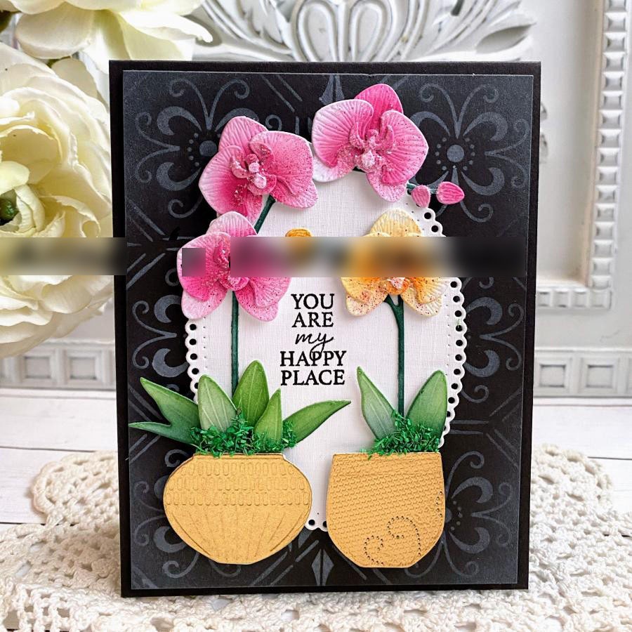 [CT986]《花朵盆栽》DIY相冊卡片製作工具切割模板切割刀模 TB0HH-細節圖2