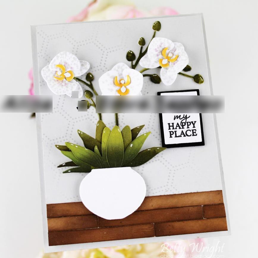 [CT986]《花朵盆栽》DIY相冊卡片製作工具切割模板切割刀模 TB0HH-細節圖3