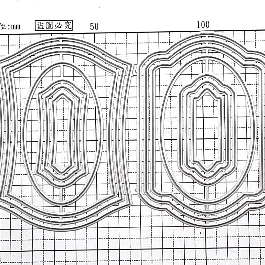 [CT942]《相框》DIY相冊卡片製作工具切割模板切割刀模 TB00G-細節圖6