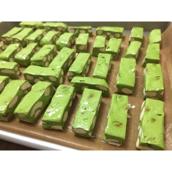 【老街烘焙坊】小山園青嵐抹茶牛軋糖 (接單製作)-細節圖3