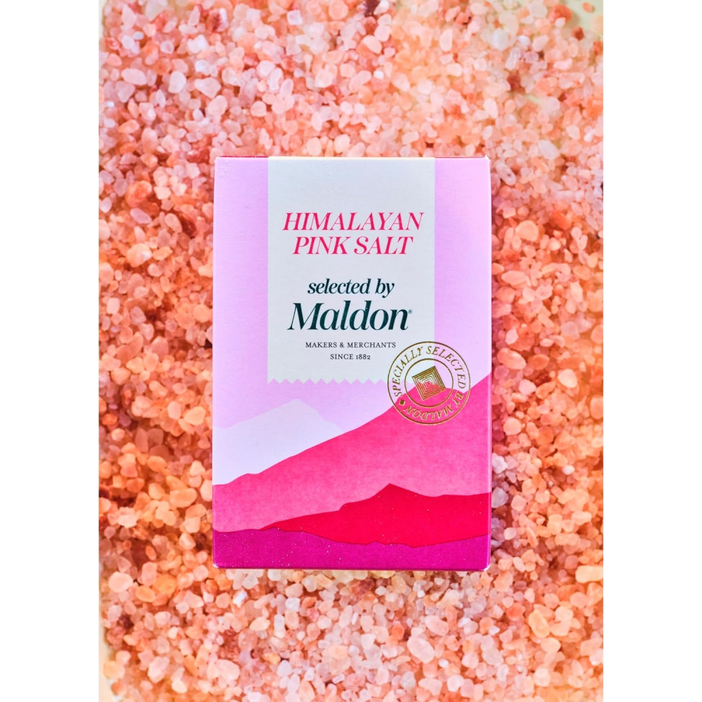 【老街烘焙坊】英國🇬🇧 MALDON 喜馬拉雅岩鹽 (粗顆粒) 250G  Himalayan Pink Salt-細節圖3