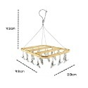 💕快速出貨 免運💕鋁合金曬衣架 20夾 不鏽鋼曬衣架 曬襪架 夾子 晾衣架 曬衣架 衣夾 曬襪夾 襪夾 內衣夾 台灣現貨-規格圖5