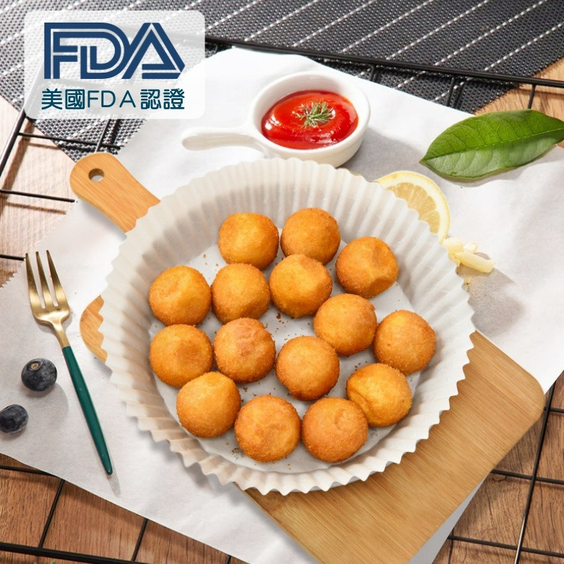 💕台灣現貨💕氣炸鍋烘培紙盤 烘焙紙盤 氣炸鍋專用紙 矽油紙 烘焙紙 圓形烘焙紙 食品調理紙 氣炸鍋紙 紙盤 硅油紙-細節圖3