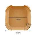 💕台灣現貨💕氣炸鍋烘培紙盤 烘焙紙盤 氣炸鍋專用紙 矽油紙 烘焙紙 圓形烘焙紙 食品調理紙 氣炸鍋紙 紙盤 硅油紙-規格圖10