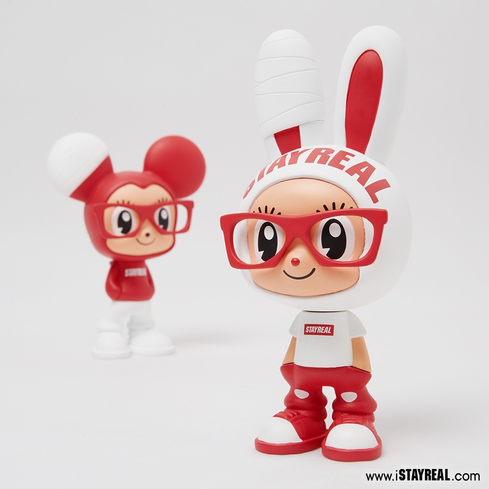 五月天 STAYREAL 10週年 小鼠 小兔 公仔 二款合售-細節圖3