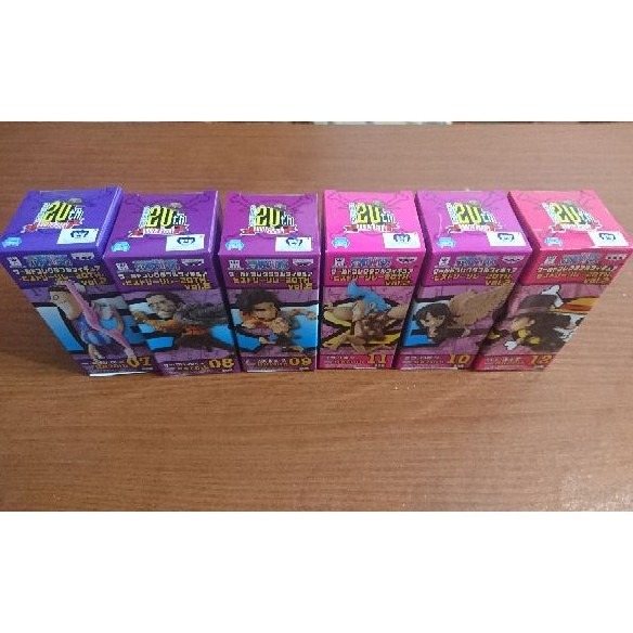 海賊王 WCF 20週年紀念 奔跑 VOL.1 + VOL.2 + VOL.3 共18款合售-細節圖2