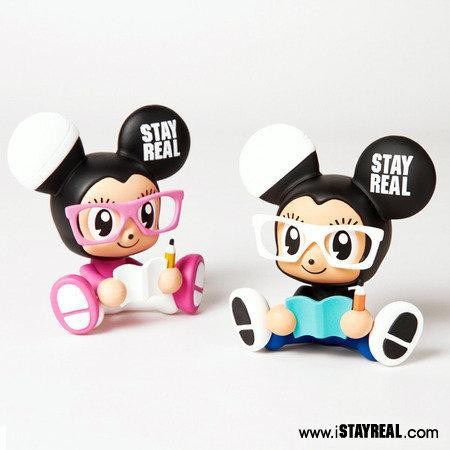 五月天 阿信 不二良 限量 絕版 STAYREAL 公仔 考試小鼠  丹寧小鼠 巨星小鼠  瘋狂小鼠-細節圖2