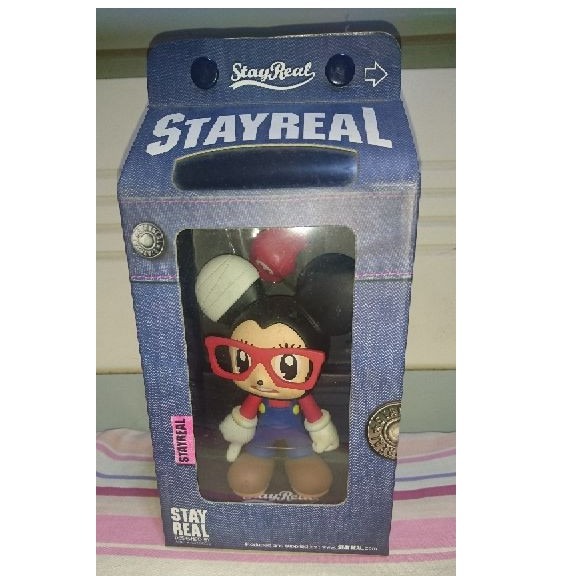 五月天 阿信 不二良 限量 絕版 STAYREAL 公仔 考試小鼠  丹寧小鼠 巨星小鼠  瘋狂小鼠-細節圖7