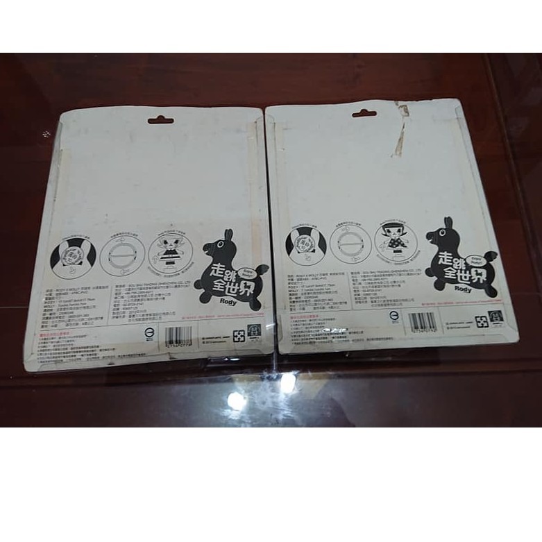 Rody x Molly 存錢筒 跳跳馬 2012年 熱鬧新年版+冰晶聖誕版 2款合售-細節圖3