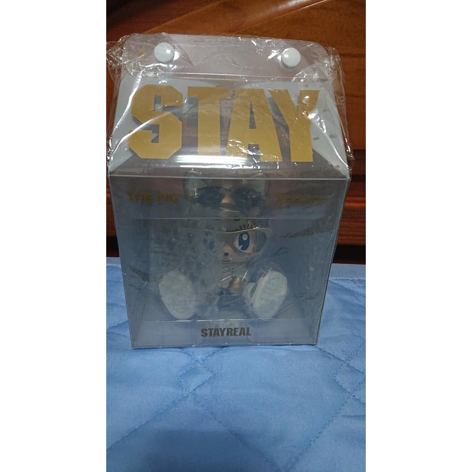 限量 STAYREAL 公仔 汪汪鼠小小公仔特金版、噗～豬豬鼠小小公仔特金版-細節圖5