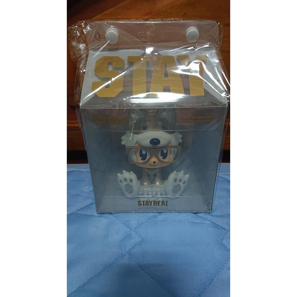 限量 STAYREAL 公仔 汪汪鼠小小公仔特金版、噗～豬豬鼠小小公仔特金版-細節圖7