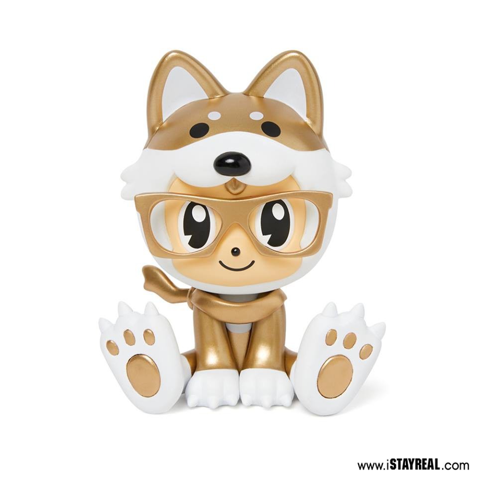 限量 STAYREAL 公仔 汪汪鼠小小公仔特金版、噗～豬豬鼠小小公仔特金版-細節圖8