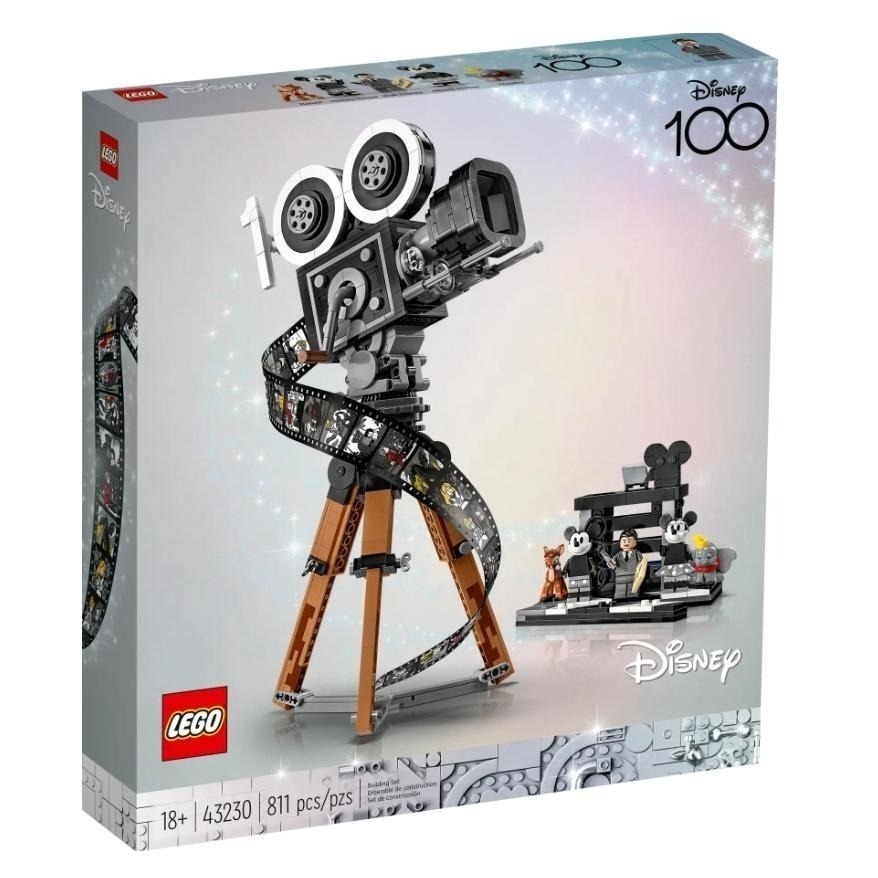 【磚星球】樂高 LEGO 43230 迪士尼 華特迪士尼致敬相機 Walt Disney Tribute Camera-細節圖2