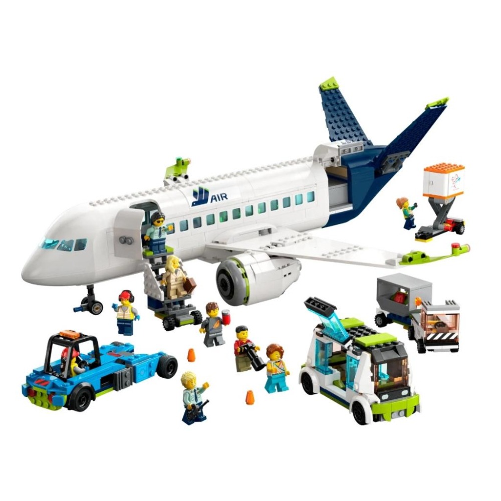 【磚星球】樂高 LEGO 60367 城市系列 客機 Passenger Airplane-細節圖3