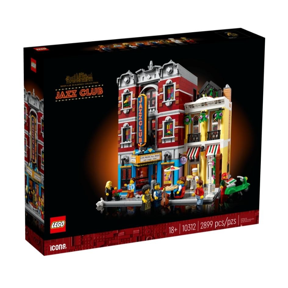 【磚星球】樂高 LEGO 10312 ICONS™ 爵士俱樂部 Jazz Club-細節圖2