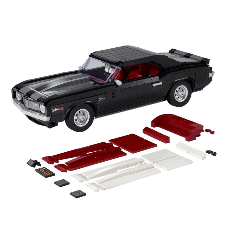 【磚星球】樂高 LEGO 10304 ICONS™ 雪佛蘭 Camaro Z28-細節圖3